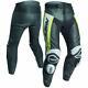 Rst Tractech Evo R Leather Sports Motorcycle Motorbike Trousers Black / Yellow