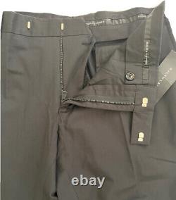 Ralph Lauren Black Label James Slim Black Trousers W34/L34 RRP £218 New