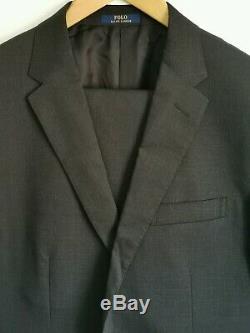 Ralph Lauren Men Suit chest 44r trouser 38 Unhemmed custom fit