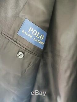 Ralph Lauren Men Suit chest 46r trouser 40 Unhemmed