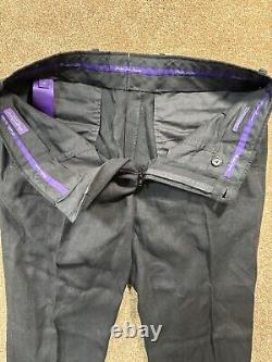 Ralph Lauren Purple Label Men's Linen Pant's Made In Italy (32) Straight Fit