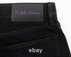 Ralph Lauren Purple Label Mens Black Denim Jeans Trousers Pants size W34 Italy