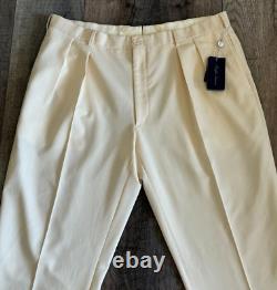 Ralph Lauren Purple Label Upscale Designer Luxury Pants Made In Italy $695 New