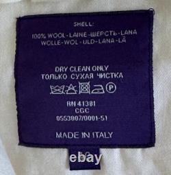 Ralph Lauren Purple Label Upscale Designer Luxury Pants Made In Italy $695 New