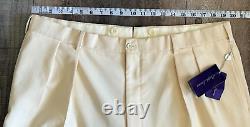 Ralph Lauren Purple Label Upscale Designer Luxury Pants Made In Italy $695 New