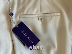 Ralph Lauren Purple Label Upscale Designer Luxury Pants Made In Italy $695 New