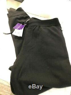 Ralph Lauren Purple Label Wool & Cashmere Blend Spa Leisure Pants $995 Black New