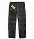 Ralph Lauren Rrl Officer Cotton Cargo Trousers Black 34/32 Rrp £430