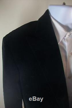 Ralph lauren polo tuxedo made in italy black velvet jacket blazer NWT