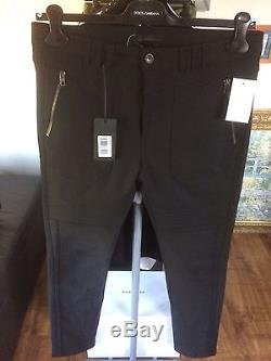 Rare DIESEL BLACK GOLD Quilted Biker Pants Trousers Jeans IT50/W34 stretch