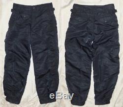 Rare! Issey Miyake Men's Military Nylon Wide Pant All Black 2(m) Excellent