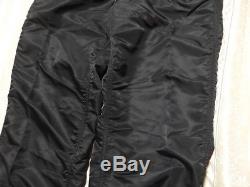 Rare! Issey Miyake Men's Military Nylon Wide Pant All Black 2(m) Excellent