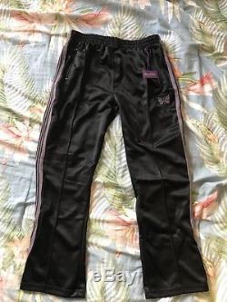 Rare Needles Pants Black Purple Size M Japan