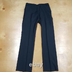 Rare Vtg Carol Christian Poell A/W'98-99' Solid Black Wool Blend Pants sz44 EUC