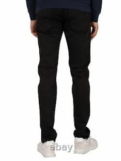 Replay Men's Anbass Hyperflex X-Lite Slim Jeans, Black