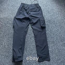 Represent Black Nylon Detachable Cargo Pants Medium