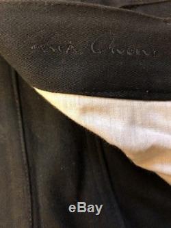 Rick Owens Cotton/Leather Pants Sz 31