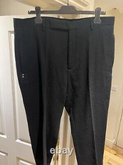Rick Owens Cropped Trousers Astaires Cropped Size 54 cotton/wool slim R. P. £750