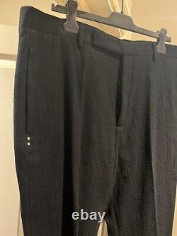 Rick Owens Cropped Trousers Astaires Cropped Size 54 cotton/wool slim R. P. £750
