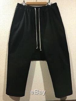 Rick Owens Forever Drawstring Cropped Pants sz 46 BNWT