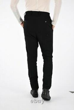 Rick Owens Mens Astaires Tailored Tux Pants RU15F7360/MP F/W 15 Black Sz 50 NEW