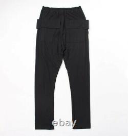 Rick Owens Phlegethon Ss21 Drkshdw Creatch Cargo Drawstring Pants Black Small S