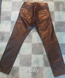 RoB Amsterdam Original Classic Style leather pants