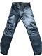 Rob Of Amsterdam Men's Black Leather Jeans 32 Waist X 33 Leg (gay/bluf Int)