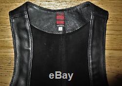 Rob Amsterdam Premium Gay Leather Waistcoat Trousers Jeans Bluf Uniform Mr B