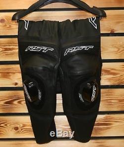 Rst'blade Ii' Black Leather Motorcycle Jean Various Sizes Save 30% Off Rrp