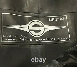 Rubber / Latex Football or Biker Pants Mr. S Leather Black (Size Medium)