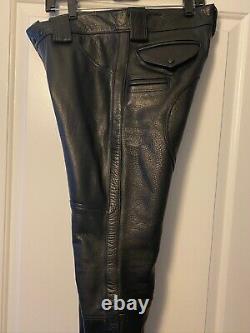 Rubio Leather Breeches size 30 and 30 length BLUF Chips Style