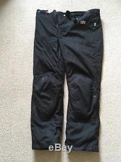 Rukka Black goretex trousers size 58 (uk 42 Waist)