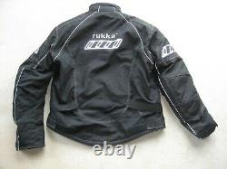 Rukka Real Gore-Tex Textile Suit, Jacket and Trousers, Size 48 Black