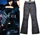 S/s 2000 New Gucci By Tom Ford Embroidered Leather Pants From The Ad Campagn
