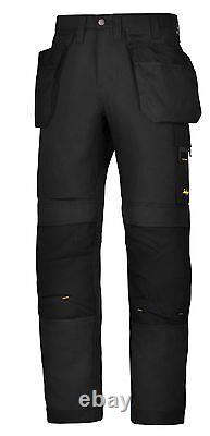 SNICKERS 6201 AllroundWork WORK TROUSER BLACK NAVY GREY FREE DELIVERY trousers