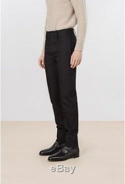 SOLD OUT (Christopher) LEMAIRE COTTON GABARDINE CHINO MADE IN ITALY BLACK IT 48