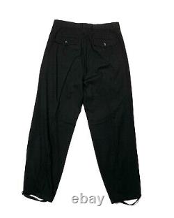 SS1999 Yohji Yamamoto Pour Homme Black Dress Pants Size XL
