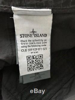 STONE ISLAND Grid Camoflage Trousers Size W32