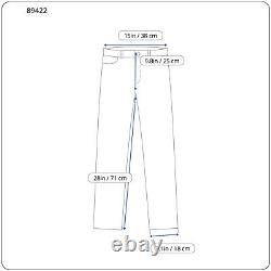 SUITSUPPLY Brescia Trousers Men's UK 34 / W30 Linen Blend Pinstriped Beige