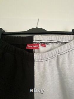 SUPREME Tracksuit Bottoms Size XL Stunning Condition Black & Grey