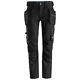 Snickers 6208 Litework Trousers Holster Pockets Black / Black