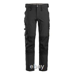 Snickers 6371 AllroundWork Full Stretch Trousers Black / Black