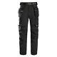 Snickers 6515 Allroundwork Gore Windstopper Trousers Black / Black