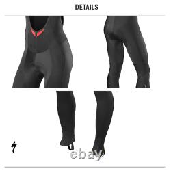 Specialized Element Men's Therminal Windstopper Cycling Bib Tight Black