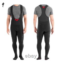 Specialized Element Men's Therminal Windstopper Cycling Bib Tight Black