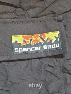 Spencer Badu Parachute Pants Black SBUSS24WTR31 Large Brand NewithFree Shipping