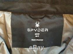 Spyder Mens black Ski Salopettes/Trousers Medium