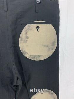 Ss2006 Yohji Yamamoto Pour Homme Moon Painted Pants SZ 3 NWT