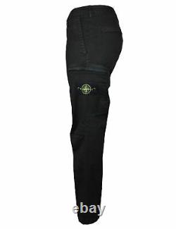 Stone Island Black Cargo Trousers Pants Size 32